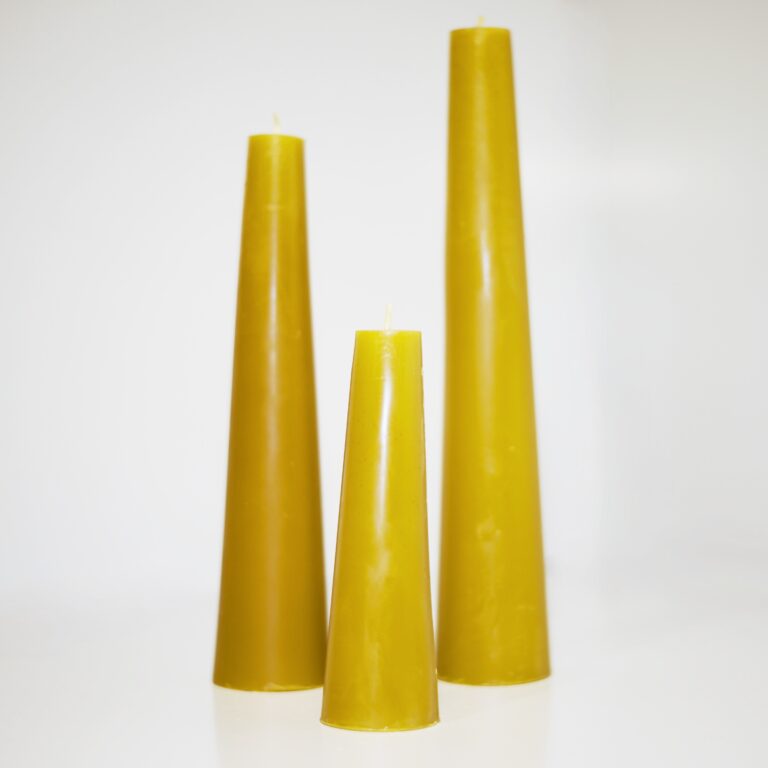 Beeswax candles